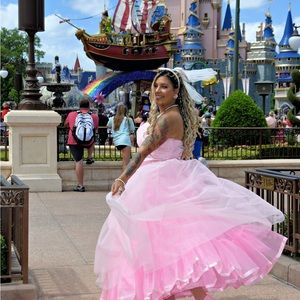 Elegant Pink Prom Dress